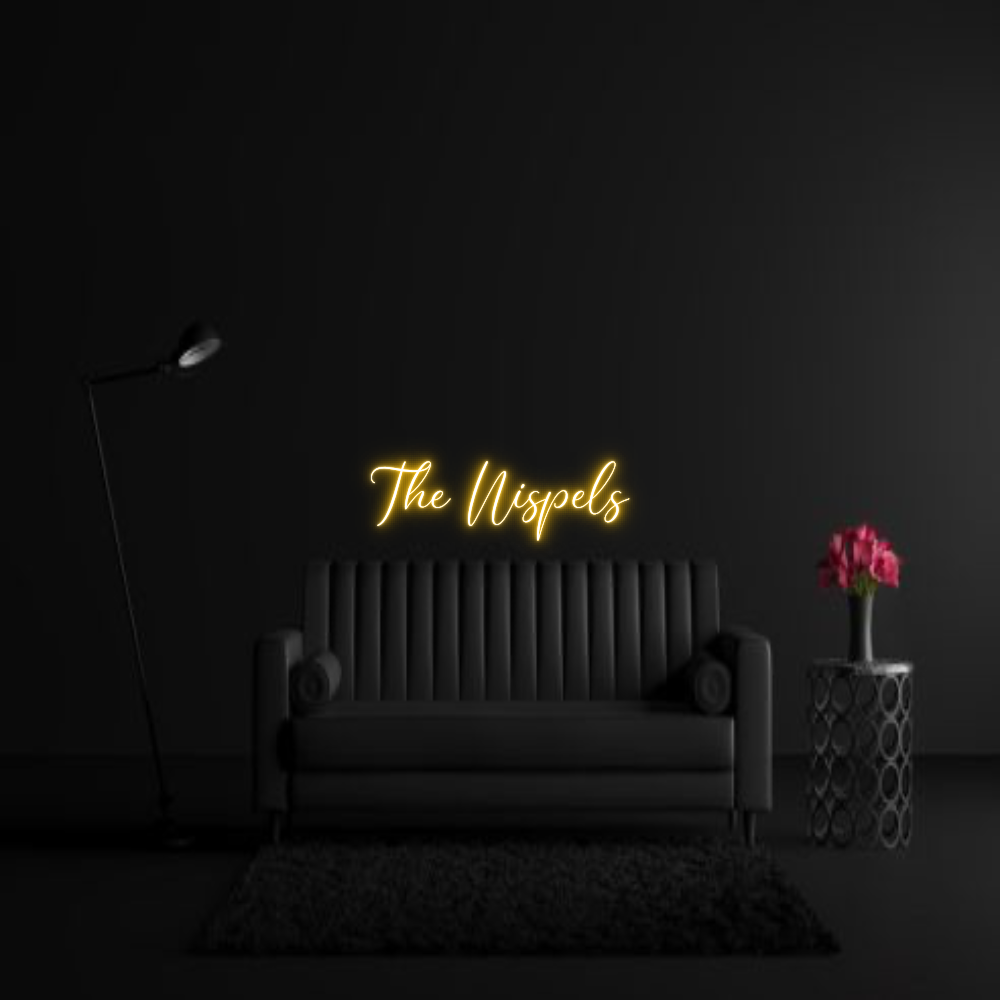 CREATE YOUR OWN WEDDING NEON SIGN The Nispels