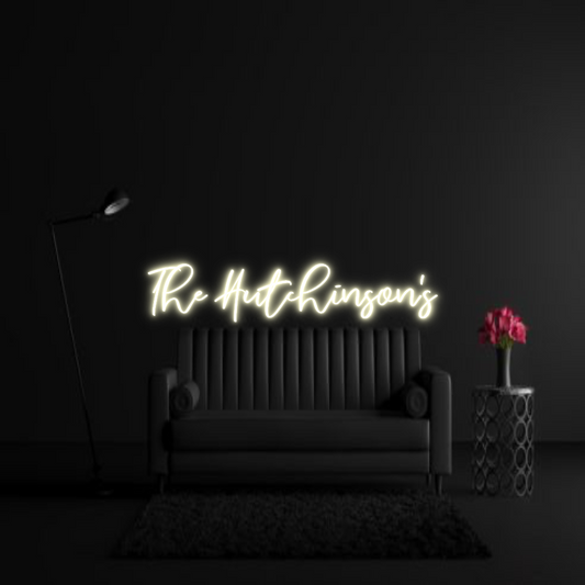 CREATE YOUR OWN WEDDING NEON SIGN The Hutchinso...