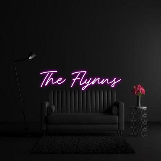 CREATE YOUR OWN WEDDING NEON SIGN The Flynns