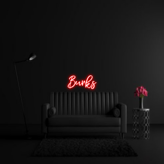 CREATE YOUR OWN WEDDING NEON SIGN Burks