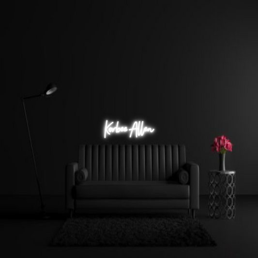 CREATE YOUR OWN WEDDING NEON SIGN Korbee Allen
