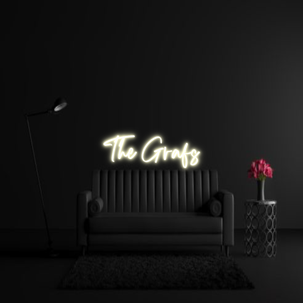 CREATE YOUR OWN WEDDING NEON SIGN The Grafs