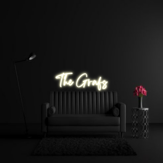 CREATE YOUR OWN WEDDING NEON SIGN The Grafs