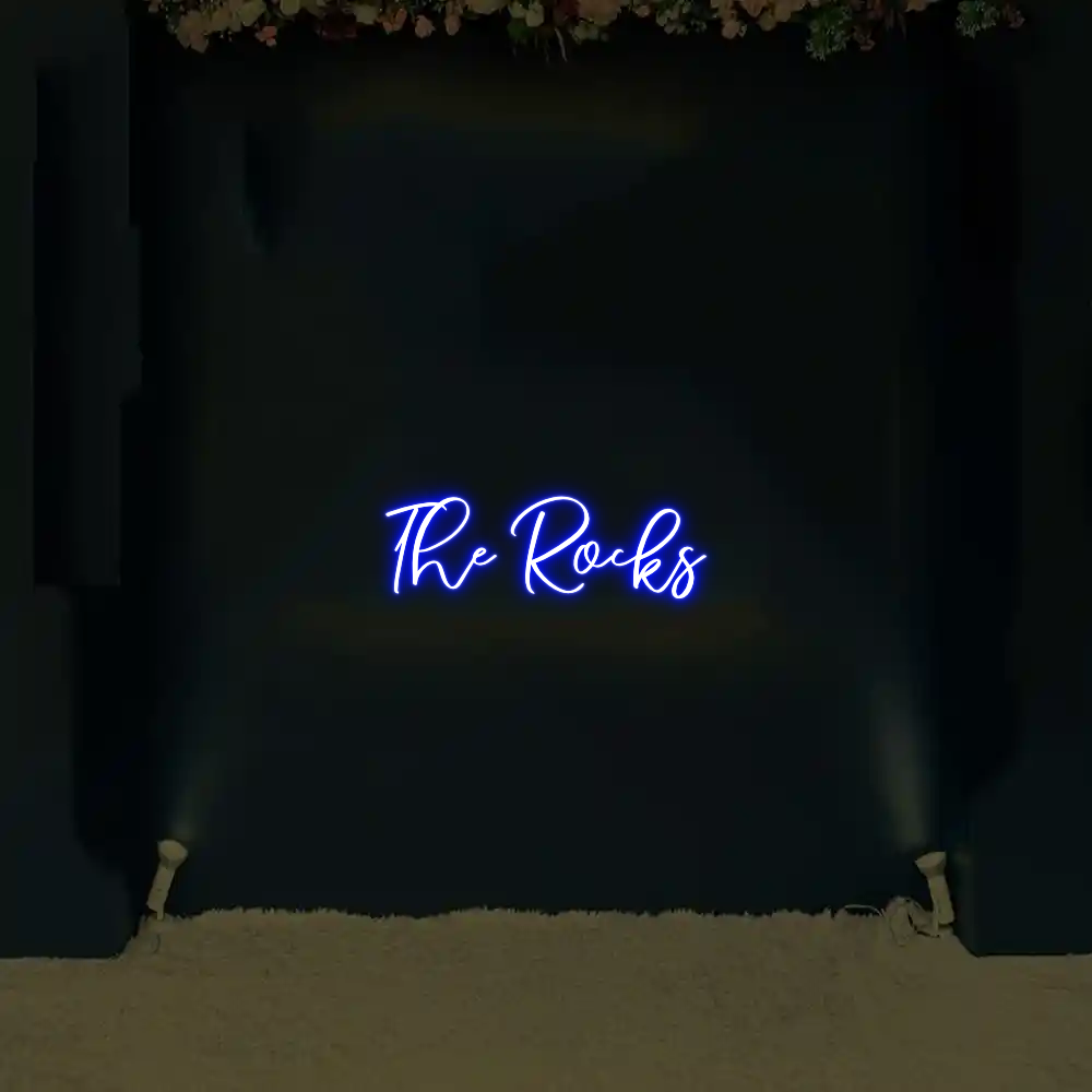CREATE YOUR OWN WEDDING NEON SIGN The Rocks
