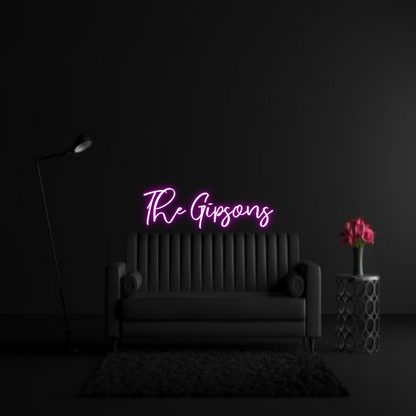 CREATE YOUR OWN WEDDING NEON SIGN The Gipsons