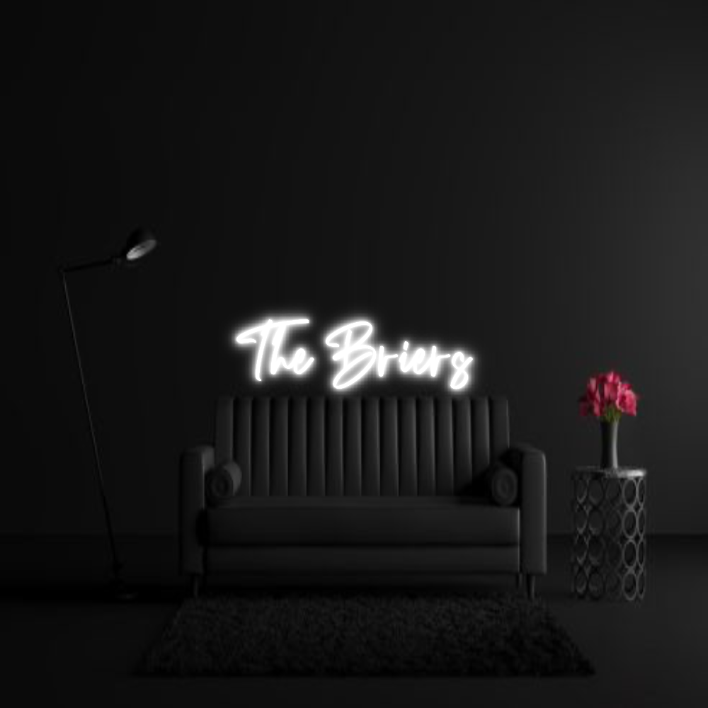 CREATE YOUR OWN WEDDING NEON SIGN The Briers