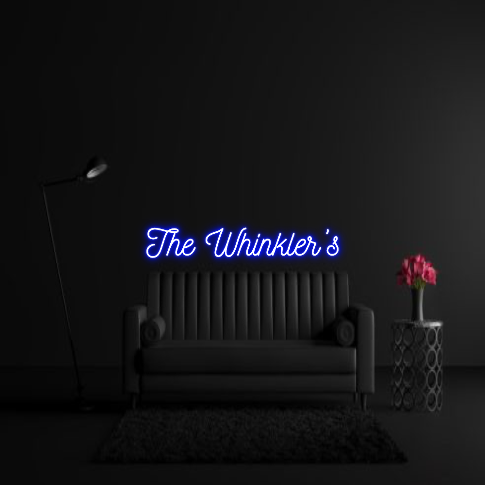 CREATE YOUR OWN WEDDING NEON SIGN The Whinkler’s