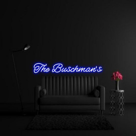 CREATE YOUR OWN WEDDING NEON SIGN The Buschman’s