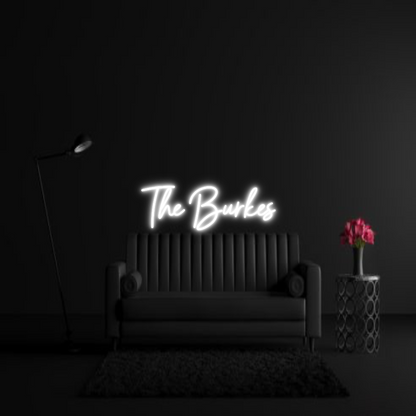 CREATE YOUR OWN WEDDING NEON SIGN The Burkes