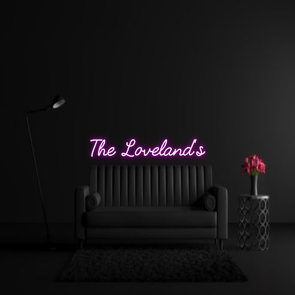 CREATE YOUR OWN WEDDING NEON SIGN The Loveland's