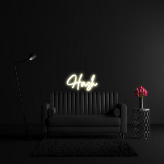 CREATE YOUR OWN WEDDING NEON SIGN Hash