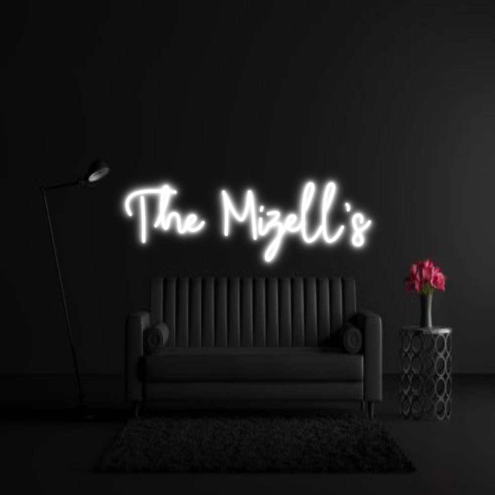 CREATE YOUR OWN WEDDING NEON SIGN The Mizell’s