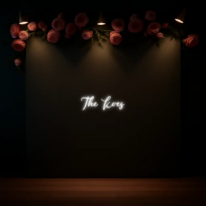 CREATE YOUR OWN WEDDING NEON SIGN The Koes