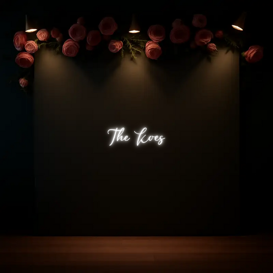 CREATE YOUR OWN WEDDING NEON SIGN The Koes