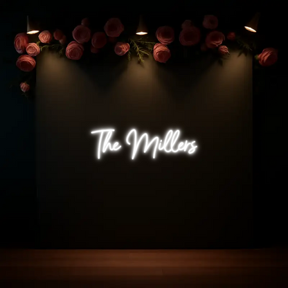 CREATE YOUR OWN WEDDING NEON SIGN The Millers