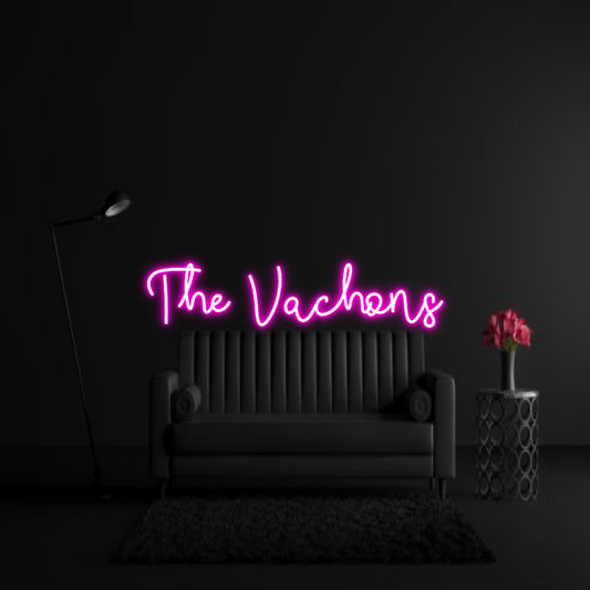 CREATE YOUR OWN WEDDING NEON SIGN The Vachons