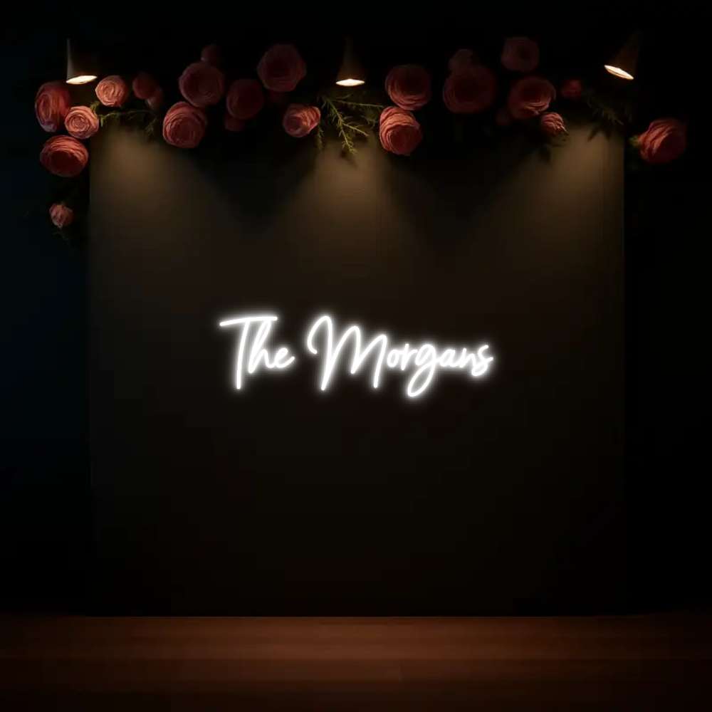 CREATE YOUR OWN WEDDING NEON SIGN The Morgans