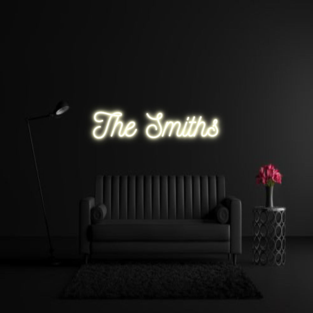 CREATE YOUR OWN WEDDING NEON SIGN The Smiths