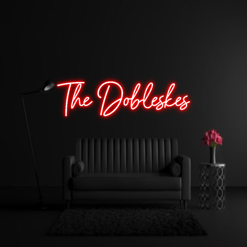CREATE YOUR OWN WEDDING NEON SIGN The Dobleskes