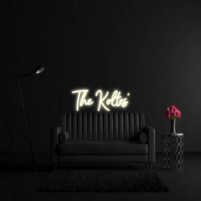 CREATE YOUR OWN WEDDING NEON SIGN The Koltes’