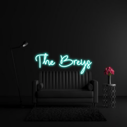 CREATE YOUR OWN WEDDING NEON SIGN The Breys