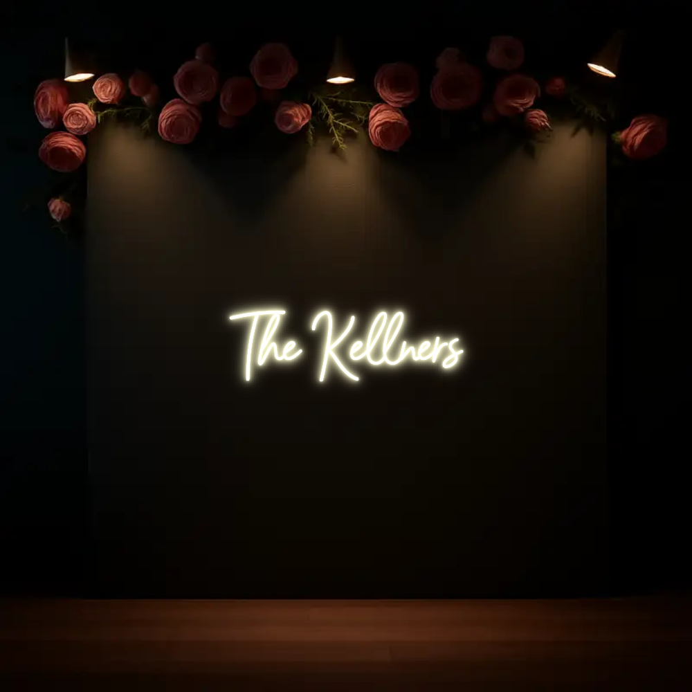 CREATE YOUR OWN WEDDING NEON SIGN The Kellners