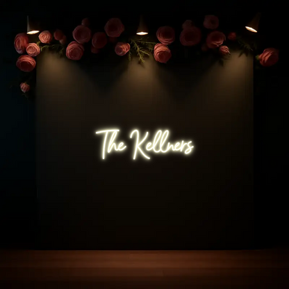 CREATE YOUR OWN WEDDING NEON SIGN The Kellners