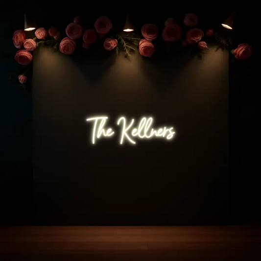 CREATE YOUR OWN WEDDING NEON SIGN The Kellners