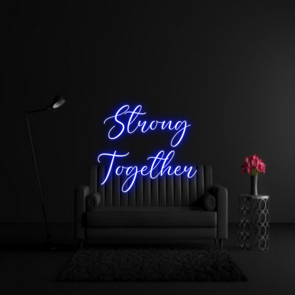 CREATE YOUR OWN WEDDING NEON SIGN Strong
Toget...