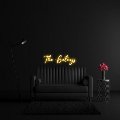 CREATE YOUR OWN WEDDING NEON SIGN The Butays
