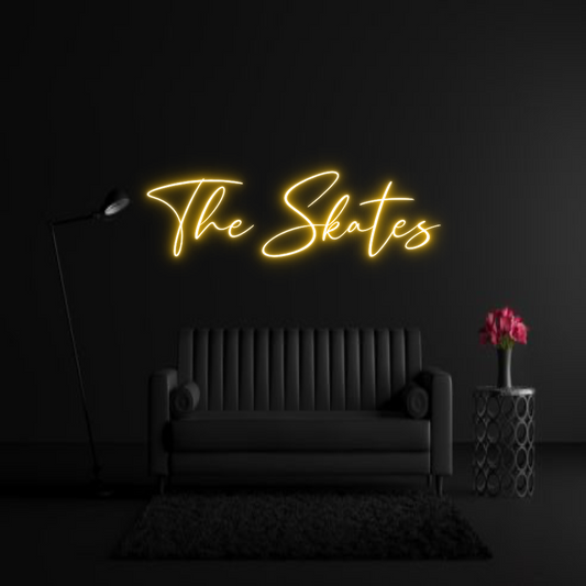 CREATE YOUR OWN WEDDING NEON SIGN The Skates
