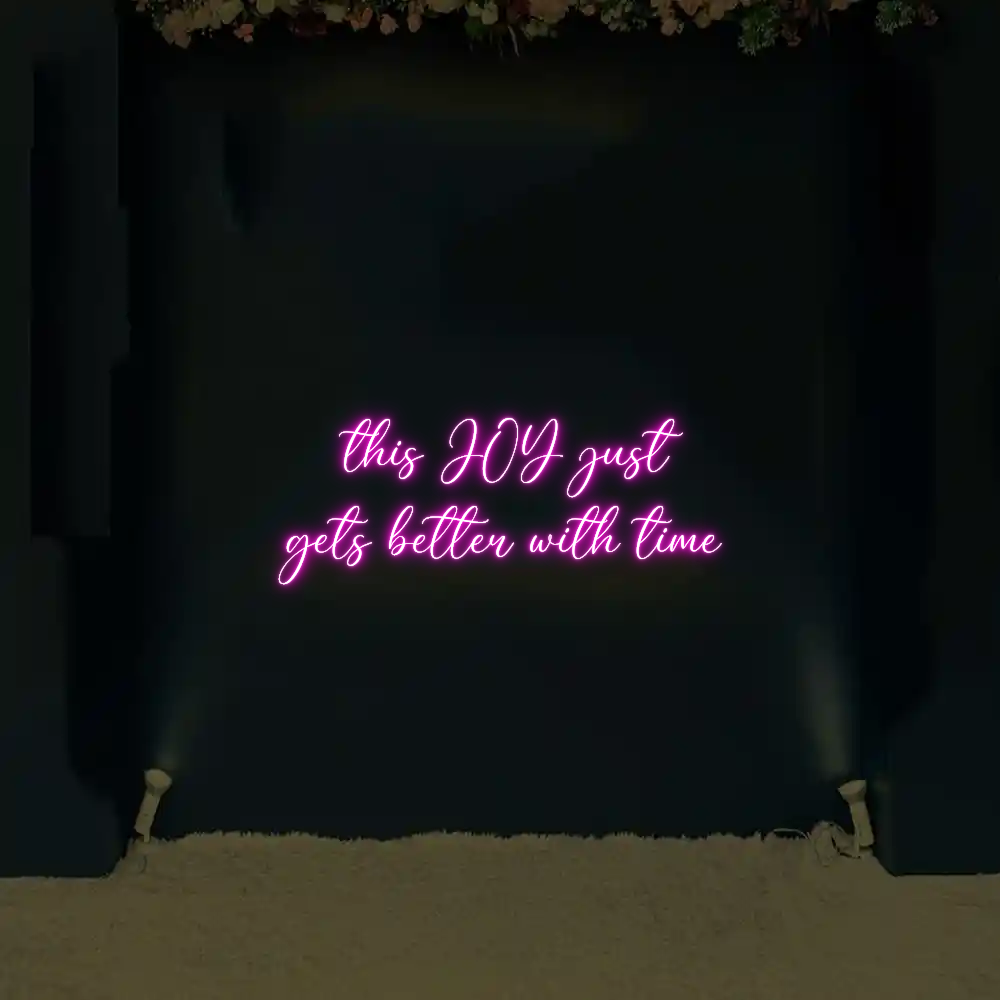 CREATE YOUR OWN WEDDING NEON SIGN this JOY just...