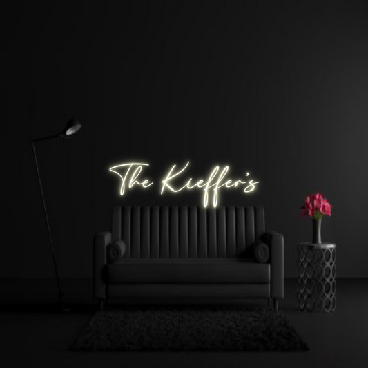 CREATE YOUR OWN WEDDING NEON SIGN The Kieffer’s