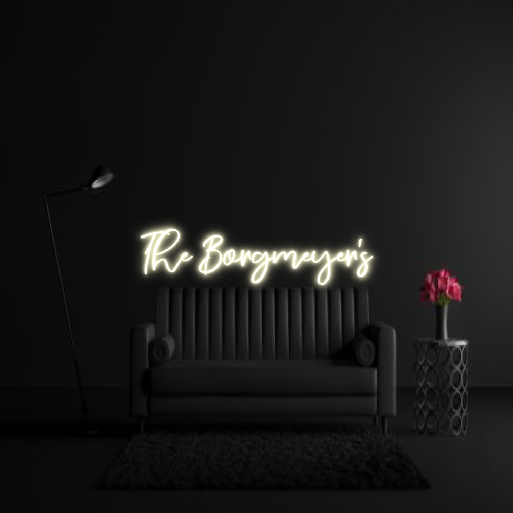 CREATE YOUR OWN WEDDING NEON SIGN The Borgmeyer’s