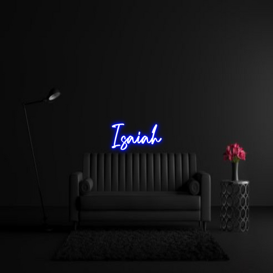 CREATE YOUR OWN WEDDING NEON SIGN Isaiah