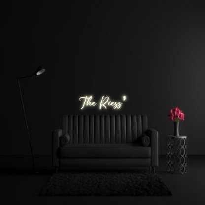 CREATE YOUR OWN WEDDING NEON SIGN The Riess’