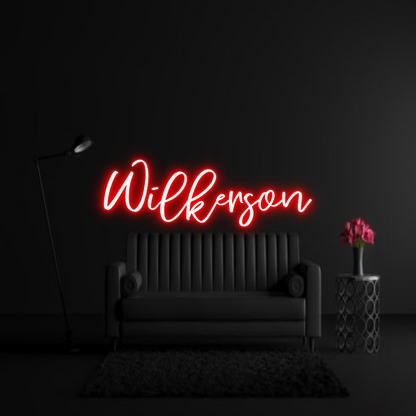 CREATE YOUR OWN WEDDING NEON SIGN Wilkerson