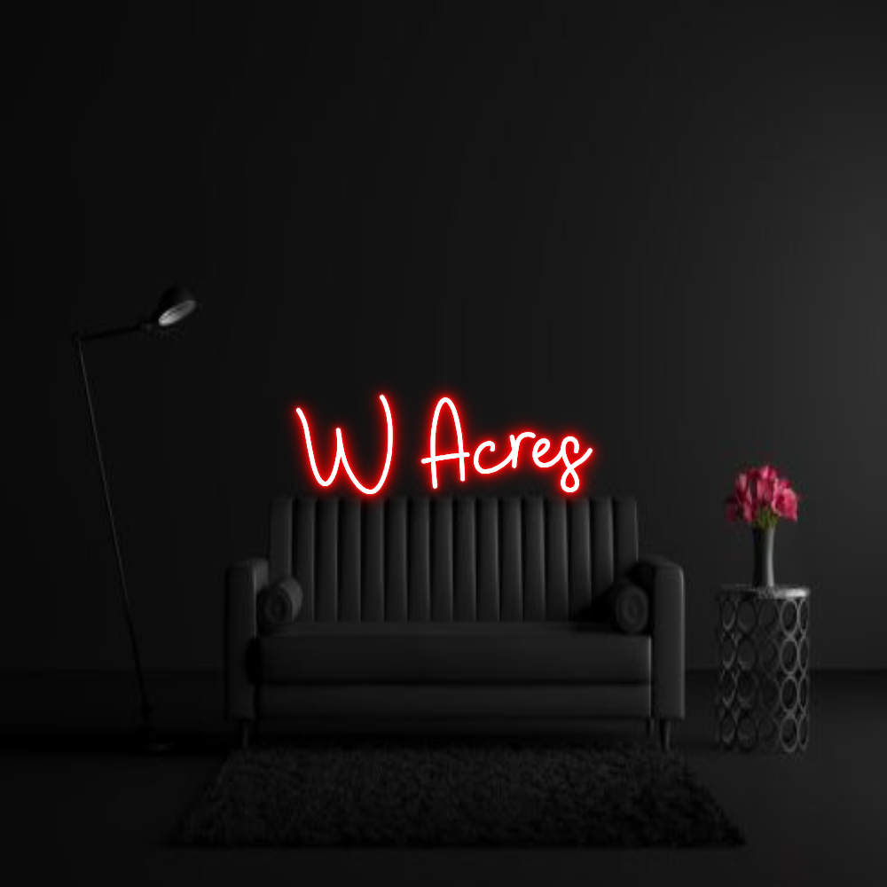 CREATE YOUR OWN WEDDING NEON SIGN W Acres