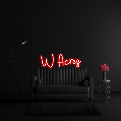 CREATE YOUR OWN WEDDING NEON SIGN W Acres