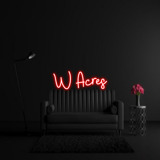 CREATE YOUR OWN WEDDING NEON SIGN W Acres