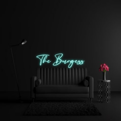 CREATE YOUR OWN WEDDING NEON SIGN The Burgess