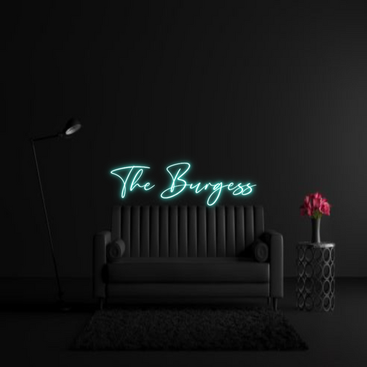 CREATE YOUR OWN WEDDING NEON SIGN The Burgess