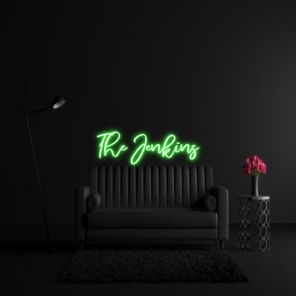 CREATE YOUR OWN WEDDING NEON SIGN The Jenkins