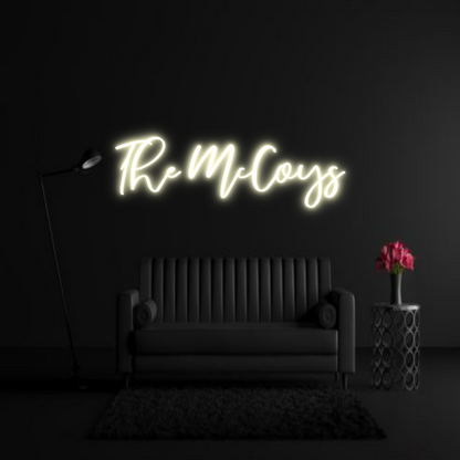 CREATE YOUR OWN WEDDING NEON SIGN The McCoys