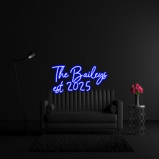 CREATE YOUR OWN WEDDING NEON SIGN The Baileys
...