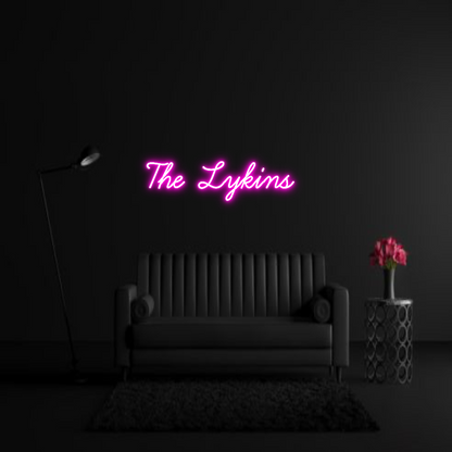 CREATE YOUR OWN WEDDING NEON SIGN The Lykins