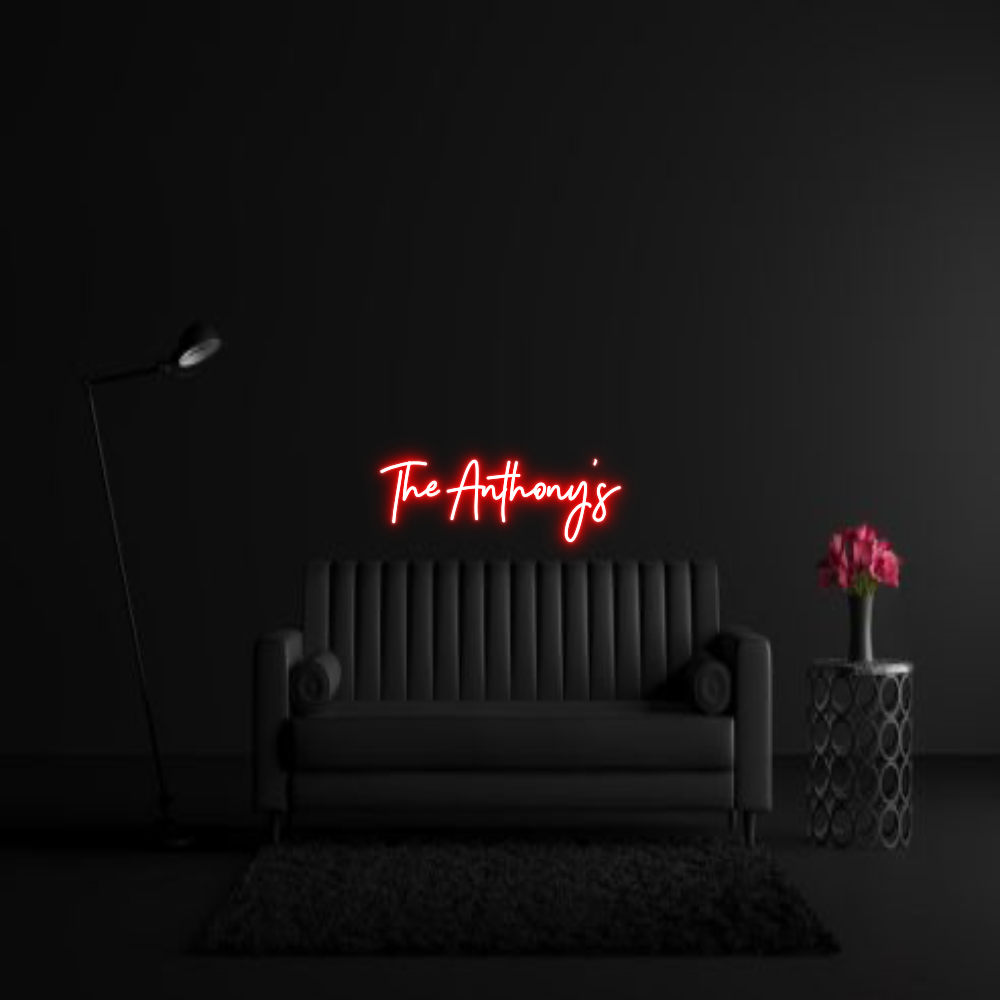 CREATE YOUR OWN WEDDING NEON SIGN The Anthony’s