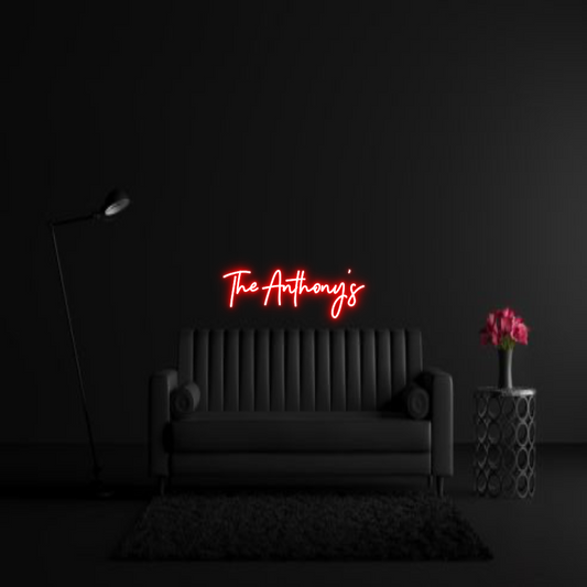 CREATE YOUR OWN WEDDING NEON SIGN The Anthony’s