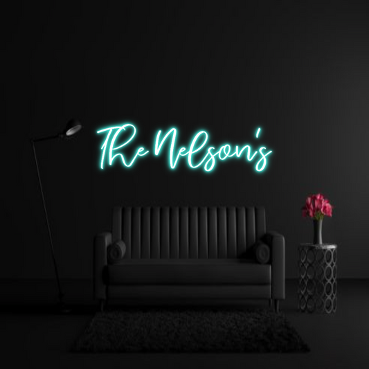 CREATE YOUR OWN WEDDING NEON SIGN The Nelson's