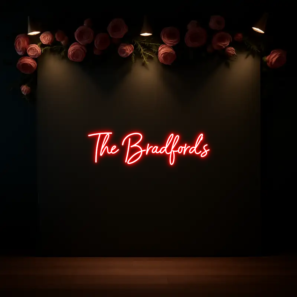 CREATE YOUR OWN WEDDING NEON SIGN The Bradford’s
